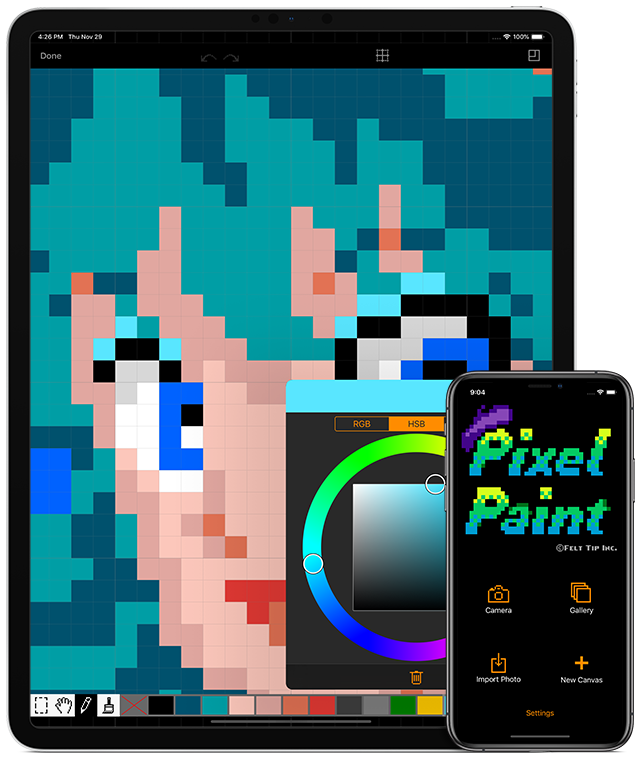 Pixel Paint for iOS