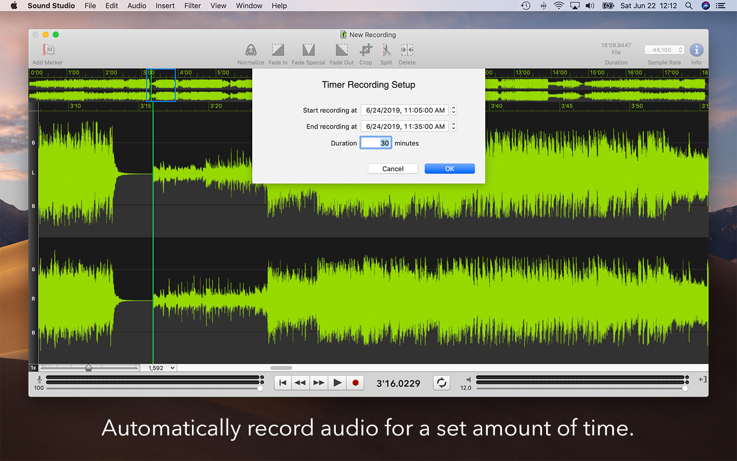 sound editing software mac